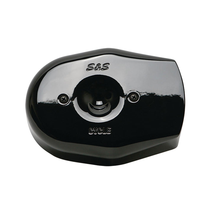 S&S CYCLE Stealth Tribute Air Cleaner Cover in Gloss Black - 170-0593