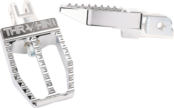 Performance Machine Black Anodized Passenger Footpegs - 0035-1241M-BM