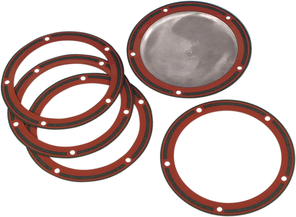 James Gasket Clutch Derby Cover Gasket – .030 Inch Thick With Silicone – Part #JGI-25416-99-X For Harley Twin Cam