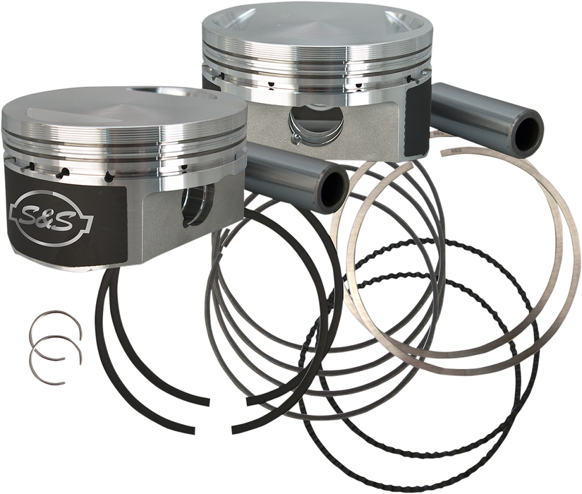 S&S CYCLE  S&S® Forged 1250cc Conversion Pistons For 1986-'21 HD® Sportster® Models - 920-0070