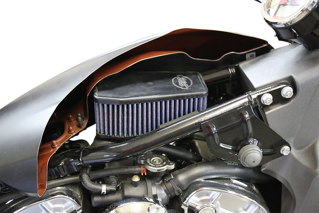 S&S CYCLE StealthTwo Air Cleaner Kit For Indian® Scout® and Victory®Models 170-0298E