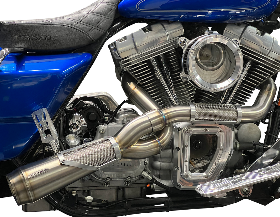 TRASK Big Sexy 2-into-1 High Performance Exhaust - Raw 2007-2016 - TM-5120