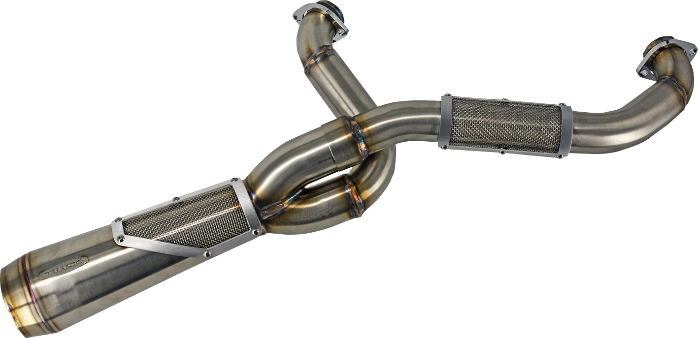 TRASK Big Sexy 2-into-1 High Performance Exhaust - Raw 2007-2016 - TM-5120