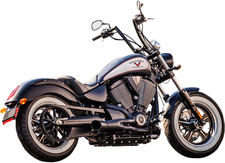 TRASK Hot Rod 2:1 Exhaust Black Victory TM-3034BK Parts