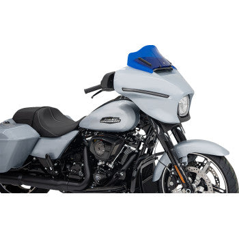 KLOCK WERKS Kolor Flare Windshield - 8" - Blue - Street Glide FLHX 2024+ - KWW-01-0732