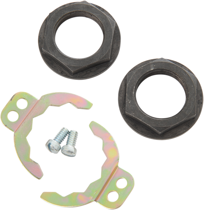 EASTERN MOTORCYCLE PARTS Crankpin Nut/Lock Kit - Harley-Davidson '41-'81 - A-23966-78
