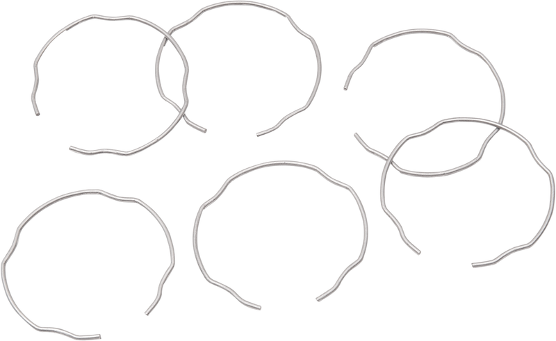 JAMES GASKET Fork Seal Retainers - 41 mm - 6 Pack - Harley-Davidson '48-'17 - JGI-45842-77-A