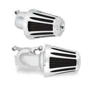 ARLEN NESS DEEP CUT® MONSTER SUCKER® AIR CLEANER, CHROME - 08-16 FLT / 16-17 FLST & FXDLS (FBW) - 81-029 - PartsOutlet.com.au