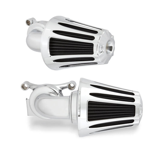 ARLEN NESS DEEP CUT® MONSTER SUCKER® AIR CLEANER, CHROME - 91-up XL SPORTSTER - 81-019 - PartsOutlet.com.au