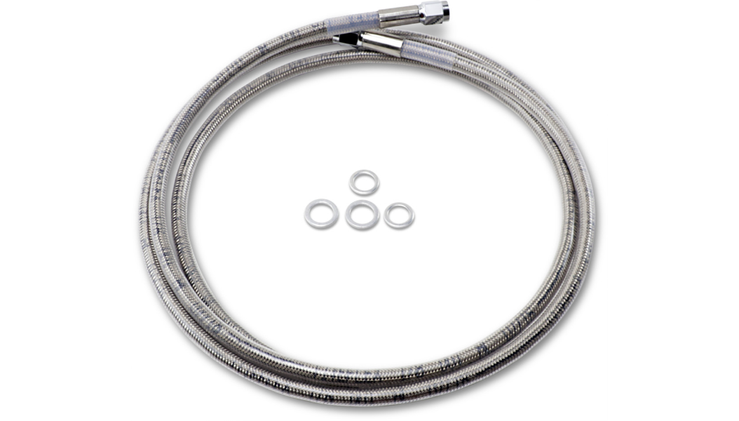 DRAG SPECIALTIES Universal Brake Line - Clear - 74" 874