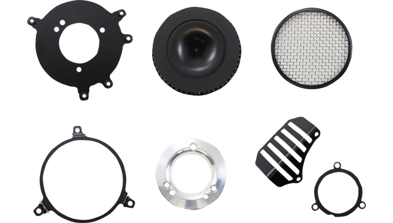 COBRA Air Cleaner Kit - '17-'22 FL - Black 606-0101-03B-SB - PartsOutlet.com.au