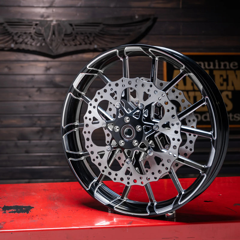 ARLEN NESS Front Rotor - 14" PROCROSS BRAKE ROTORS, BLACK - FL '08-'16 - 33-10101-203