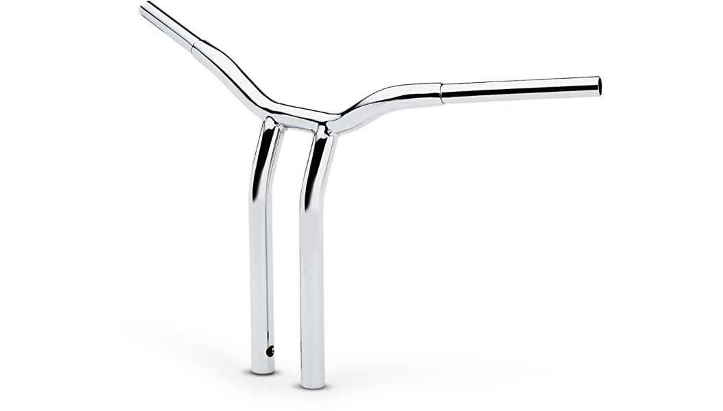 LA CHOPPERS Handlebar - Kage Fighter - One Piece - Bent - 16" - Chrome LA-7338-16