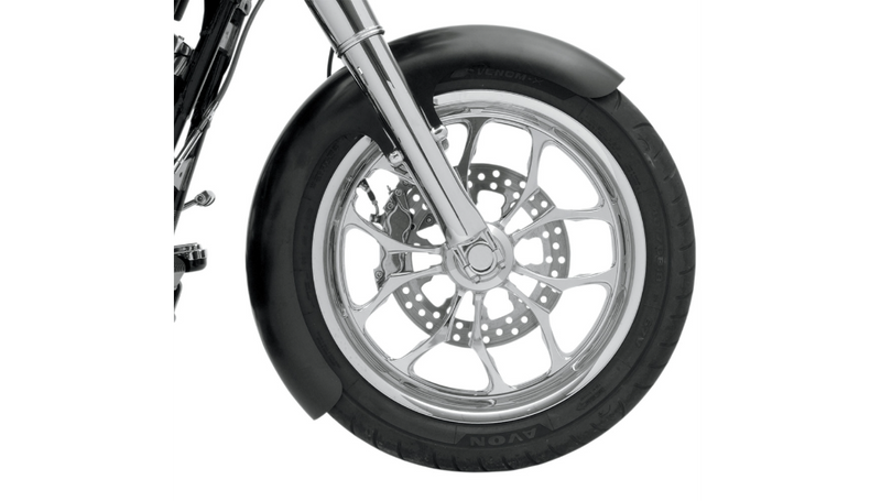 KLOCK WERKS Wrapper Fender Kit - Steel - Black - 21" - FL Touring '84-'13 - KWF-01-0105