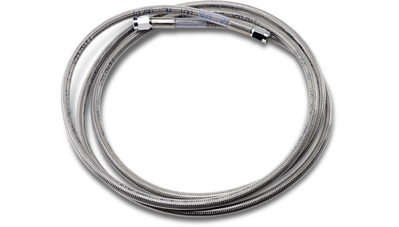 DRAG SPECIALTIES Universal Brake Line - Clear - 76" - 876