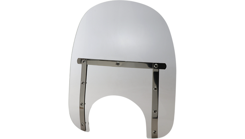 MEMPHIS SHADES Memphis Slim Windshield - 15" - 9" Headlight Cut - Clear - MEM4120