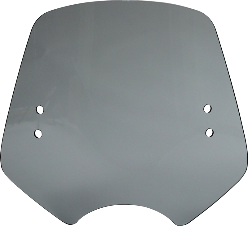 MEMPHIS SHADES Shooter Windshield - Black Smoke MEM16112 - PartsOutlet.com.au
