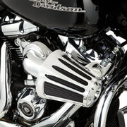 ARLEN NESS DEEP CUT® MONSTER SUCKER® AIR CLEANER, CHROME - 08-16 FLT / 16-17 FLST & FXDLS (FBW) - 81-029 - PartsOutlet.com.au