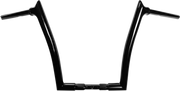 FAT BAGGERS INC. 1-1/2" EZ Install Pointed Top Handlebar - 14" - Black 806014-B