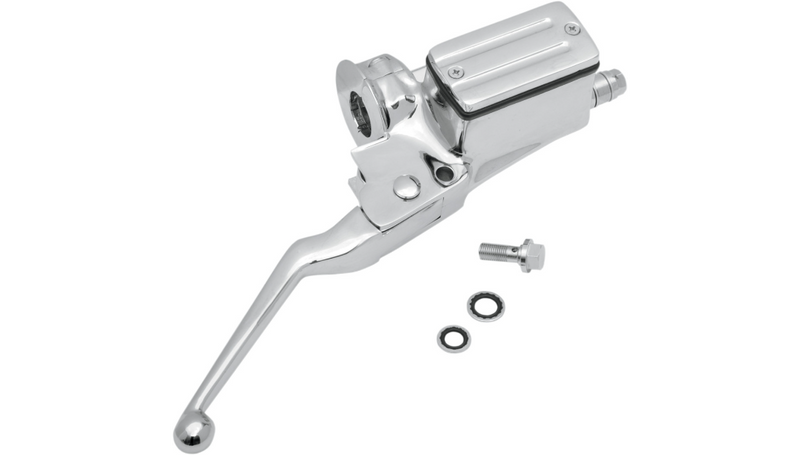 DRAG SPECIALTIES Brake Master Cylinder - 3/4" - Dual Disc - Chrome - Harley-Davidson '82-'85 - 07-0540-1NU