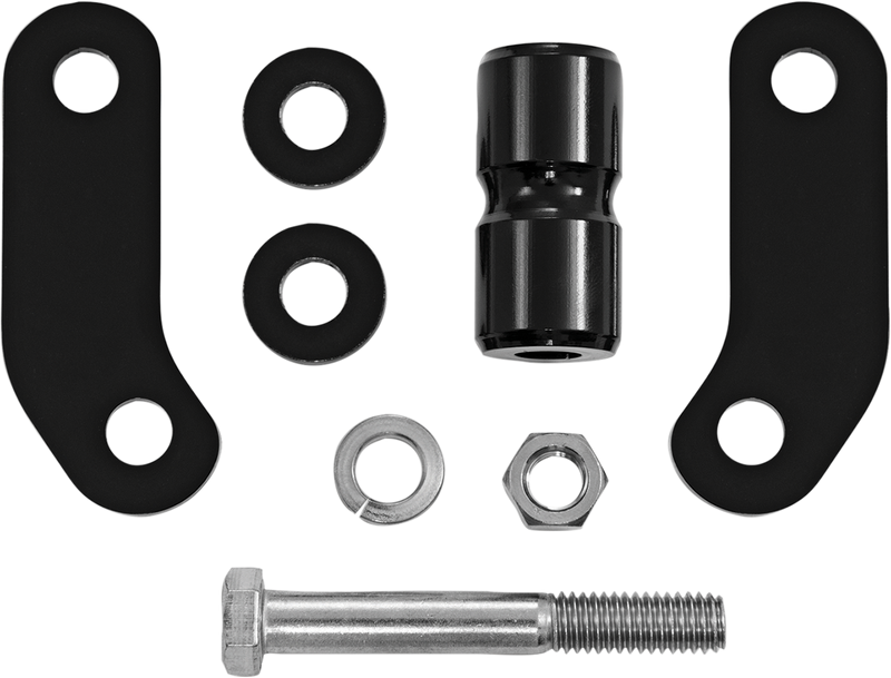 MEMPHIS SHADES Headlight Mount Extension Block - Black - Softail 2020 - MEB9882 - PartsOutlet.com.au