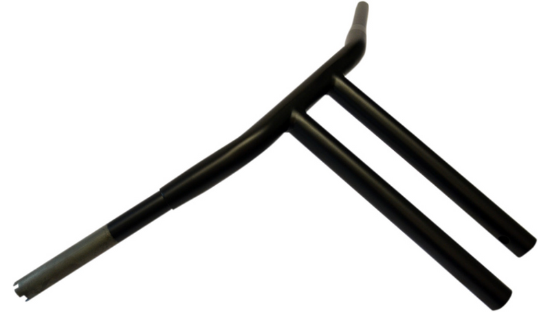 DRAG SPECIALTIES Handlebar - T-Bar - 1 1/4" Buffalo - 12" - Flat Black - 0601-3509