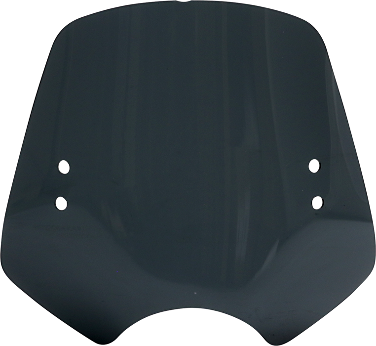 MEMPHIS SHADES Shooter Windshield - Dark Black Smoke MEM16110