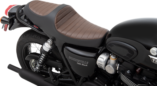 Z1R Predator III Seat - Brown/Black - Double Diamond - Triumph '01-'17 - 0810-2234 - PartsOutlet.com.au