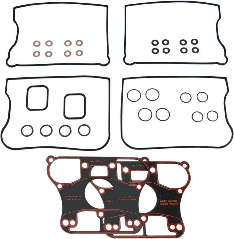 JAMES GASKET Rocker Box Rubber Gasket - Big Twin '84-'91 - JGI-17038-90