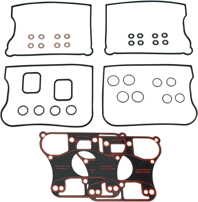 JAMES GASKET Rocker Box Rubber Gasket - Big Twin '84-'91 - JGI-17038-90