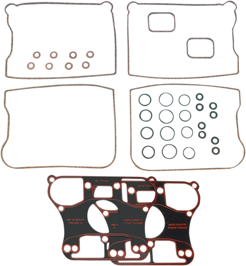 JAMES GASKET Rocker Box Rubber Gasket - Big Twin '84-'91 - JGI-17033-83-R