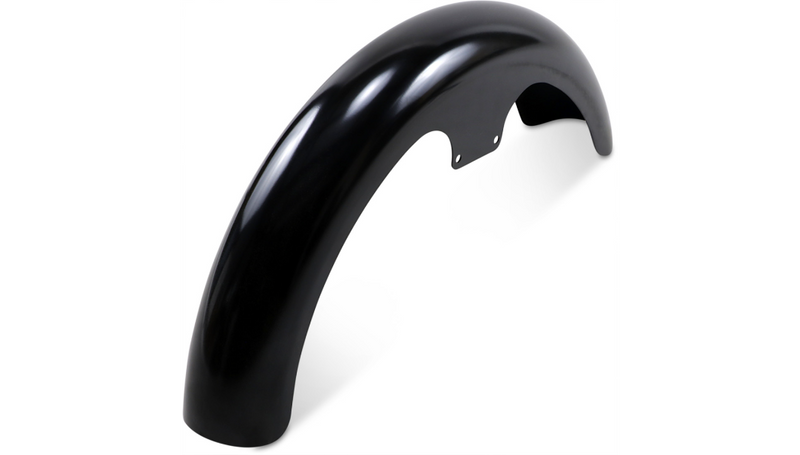 KLOCK WERKS Wrapper Front Fender Kit - Black - Steel - 21" (Skinny) - Harley-Davidson '84-'13 - KWF-02-0500S