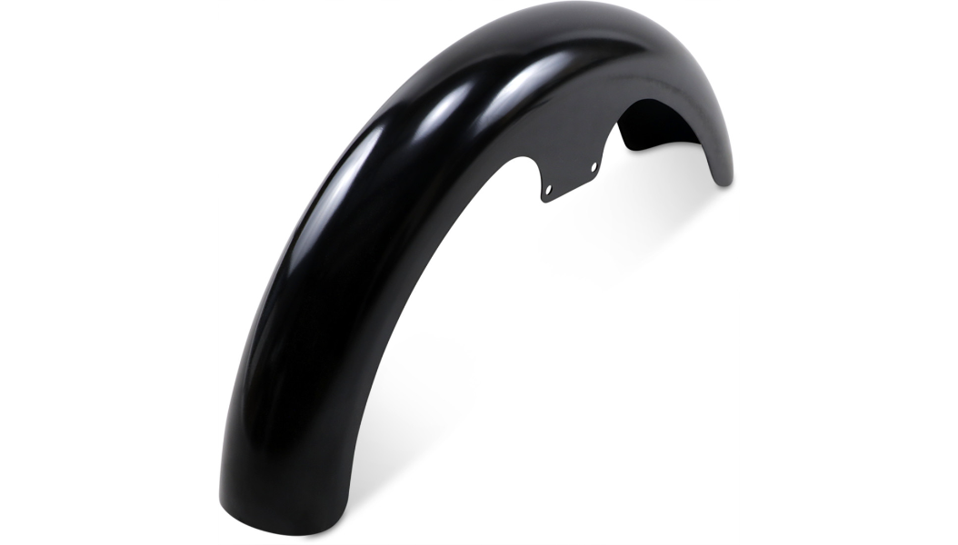 KLOCK WERKS Wrapper Front Fender Kit - Black - Steel - 21" - Harley-Davidson '84-'13 - KWF-02-0500S