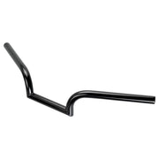 BILTWELL Handlebar - Mustache - Black - SLOTTED - 6013-2016 - PartsOutlet.com.au
