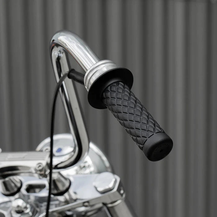 BILTWELL Grips - Thruster - 1" - Black 6702-0101