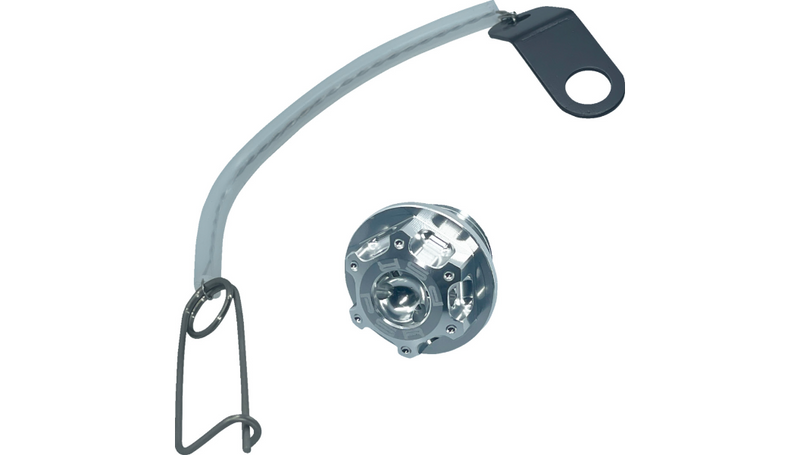 PSR Oil Cap Kit - Silver - M27 x 3.0 - Yamaha '89-'24 - 00-01313-21