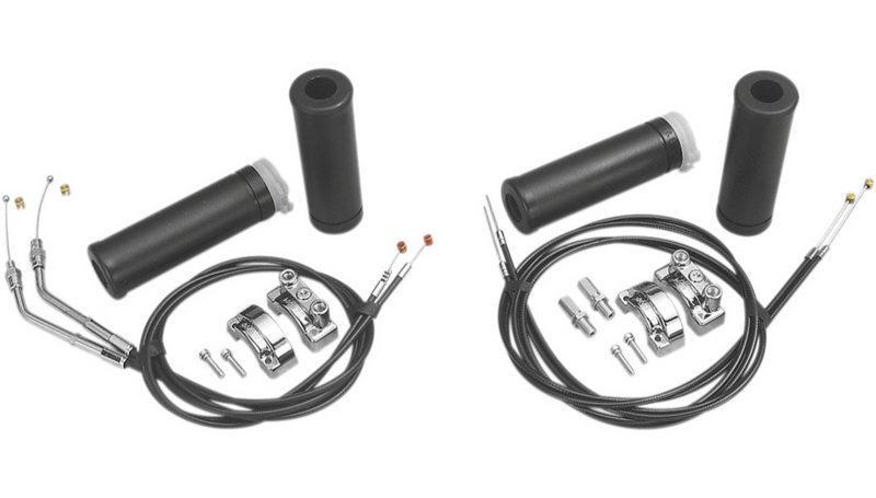 S&S CYCLE 39" 2-Cable Throttle Cable Kit for 1" Handlebars - 19-0448