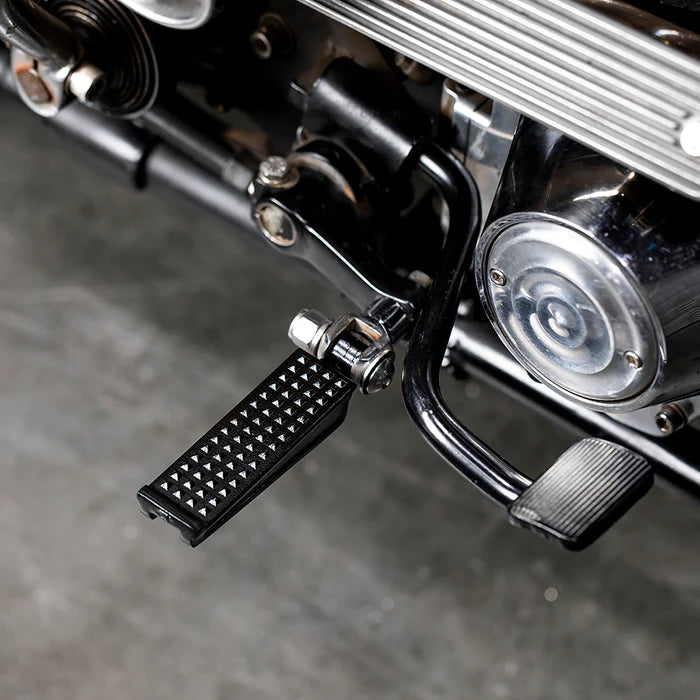 BILTWELL Sanderson Foorpegs - Black 7001-201-01 - PartsOutlet.com.au