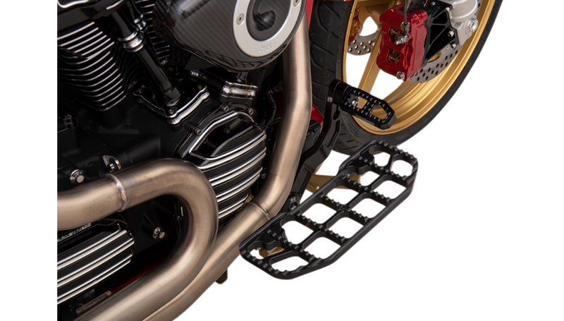 JOKER MACHINE Serrated Floorboard - Black - '80-'20 FL - 08-640-1B - PartsOutlet.com.au