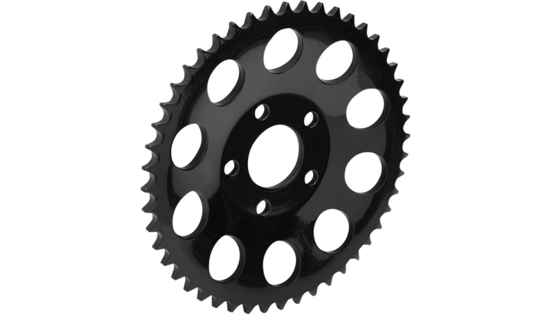 DRAG SPECIALTIES Rear Wheel Sprocket - 48-Tooth - Harley-Davidson 1986-1999 - Black 19217EB - PartsOutlet.com.au