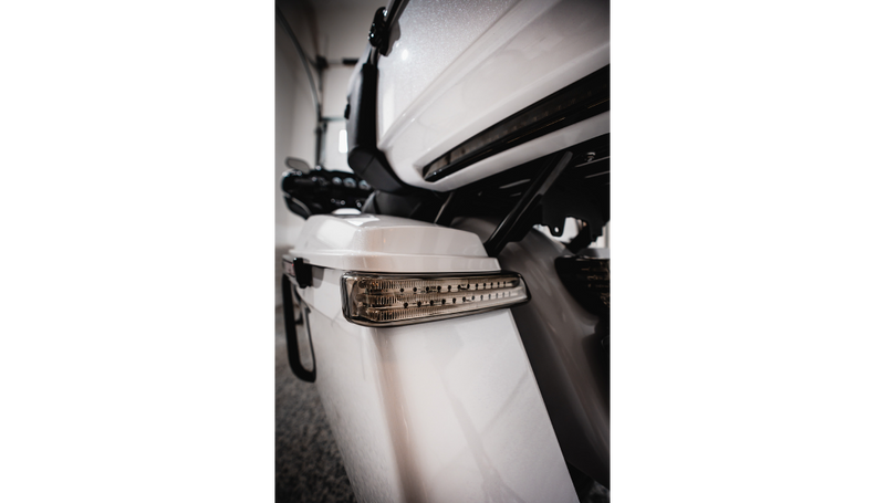 CUSTOM DYNAMICS Saddlebag Lights - BCM - Black/Smoke - FL '14-'25 - PB-SB-BCM-BS