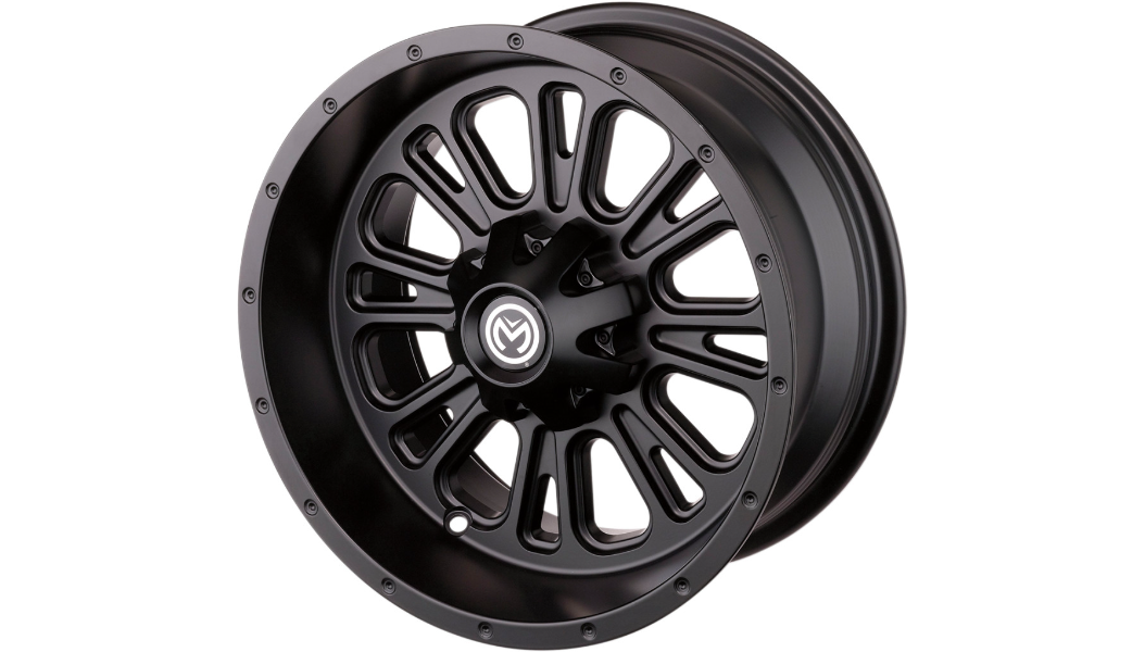 MOOSE UTILITY Wheel - 399X - Front - Black - 14x7 - 4/110 - 4+3 - 399MO147110MB4