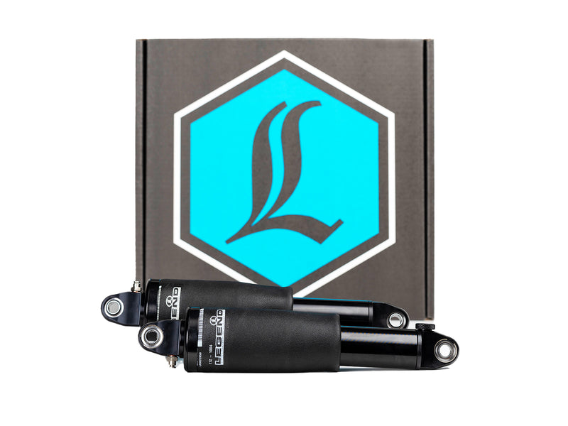 LEGEND SUSPENSION AIR-A Dyna Adjustable AIR Suspension - Black - '06-'17 FXD 1311-0106 - PartsOutlet.com.au