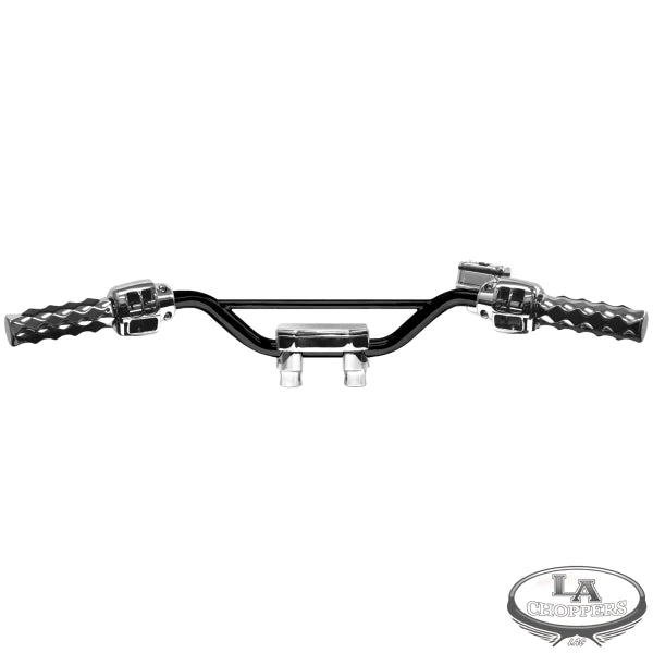 LA CHOPPERS 1" DIAMETER BMX BAR BLACK FOR HD - LA-7308-00B