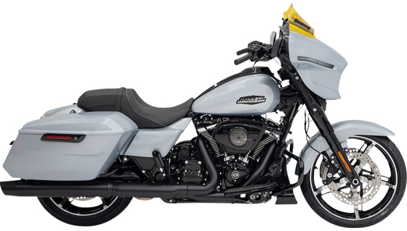 KLOCK WERKS Kolor Flare Windshield - 8" - Yellow - Street Glide FLHX 2024+ - KWW-01-0730