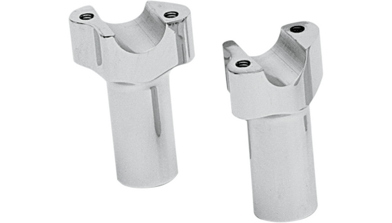 DRAG SPECIALTIES 1" Risers - Buffalo - 3" - Chrome - 18031511