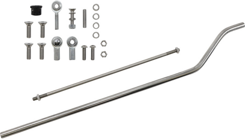ACCUTRONIX Forward Control - Black - Slotted - FXD '91-'16 - FC102-SSN