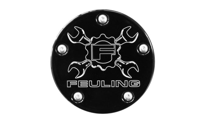 FEULING OIL PUMP CORP. Point Cover - 5 Hole - Black - Harley-Davidson 1999-2017 - 9124 - PartsOutlet.com.au