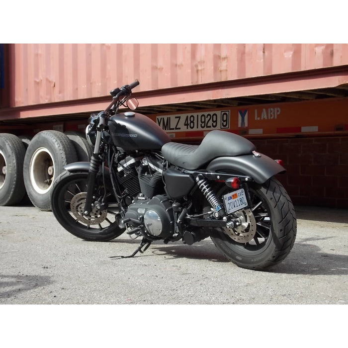 SADDLEMEN Americano Tuck And Roll Seat - Sportster XLR 2004-2020 - 807-11-0933 - PartsOutlet.com.au