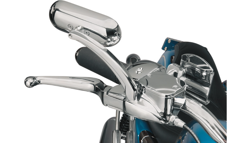 DRAG SPECIALTIES Don Hotop Oval Mirror - 5-1/4" - 19010026